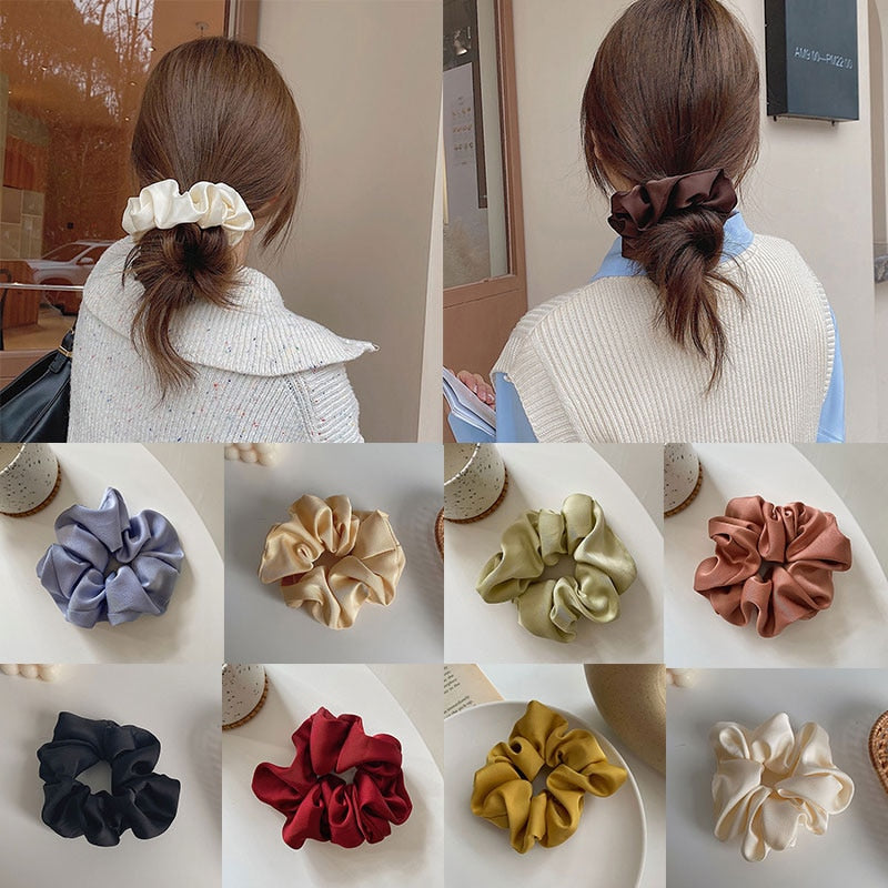 Silk Scrunchie Hair Tie